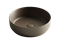 CERAMICA NOVA Умывальник чаша накладная круглая (цвет Темно-Коричневый Матовый) Element 390*390*120мм - фото 182084