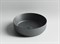 CERAMICA NOVA Умывальник чаша накладная круглая (цвет Темный Антрацит Матовый) Element 390*390*120мм CN6022MDH - фото 182097
