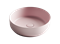 CERAMICA NOVA Умывальник чаша накладная круглая (цвет Розовый Матовый) Element 390*390*120мм - фото 182137