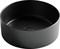 CERAMICA NOVA Умывальник чаша накладная круглая (цвет Чёрный Матовый) Element 358*358*137мм CN6032MB