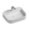 CERAMICA NOVA Умывальник чаша накладная прямоугольная Element 550*450*110мм CN6034 - фото 182224
