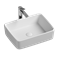 CERAMICA NOVA Умывальник чаша накладная прямоугольная Element 480*370*130мм CN6037