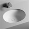 CERAMICA NOVA Умывальник овальный встраиваемый под столешницу Element 510*420*195мм, с крепежом и шаблоном для установки CN6042