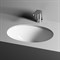 CERAMICA NOVA Умывальник овальный встраиваемый под столешницу Element 510*420*195мм, с крепежом и шаблоном для установки CN6042