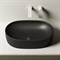 CERAMICA NOVA Умывальник чаша накладная овальная (цвет Чёрный Матовый) Element 600*415*135мм CN6047MB - фото 182393
