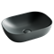 CERAMICA NOVA Умывальник чаша накладная прямоугольная (цвет Темный Антрацит Матовый) Element 455*325*135мм - фото 182480
