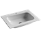 CERAMICA NOVA Element Умывальник накладной прямоугольный Element 610*457*137мм, цвет белый - фото 182483