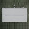 SANCOS Тумба подвесная Norma 2.0 890х450х500, c двумя ящиками оснащенными доводчиками, белый глянец , арт. NR2.090W NR2.090W
