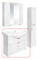 SANITA LUXE CLASSIC 90-20 Тумба напольная, белый матовый (комплектуется с умыв CLASSIC LUXE 90) - фото 183231