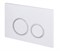 ESBANO Клавиша для инсталляции KRG-11GW глянцевый белый ESINKRG11GW