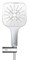 GROHE 26588LS0 Rainshower SmartActive 130 Cube Душевой набор, 3 вида струй, белая луна GROHE-26588LS0