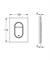 GROHE Кнопка смыва Arena Cosmopolitan 37624000 хром GROHE-37624000