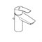GROHE 33265003 Eurosmart 2021 Смеситель однорычажный для раковины, S-Size, хром (замена 33265002) GROHE-33265003