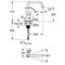 GROHE 30567000 Eurosmart Смеситель для кухонной мойки, высокий U-излив, хром GROHE-30567000