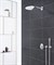 GROHE 26475000 Rainshower 310 SmartActive Верхний душ с душевым кронштейном 430 мм, 2 режима струи, хром GROHE-26475000