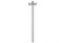 GROHE 27484000 Rainshower neutral Душевой кронштейн потолочный 292 мм, с квадратной розеткой, хром GROHE-27484000