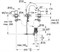 GROHE 20470000 BauClassic Смеситель для раковины двухвентильный, на 3 отверстия, монтаж на раковину, хром GROHE-20470000