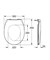 GROHE Крышка-сиденье Bau Ceramic 39493000 быстросъемное (SoftClose) GROHE-39493000
