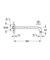 GROHE Кронштейн модерн с выносом Rainshower 28361000 GROHE-28361000