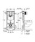GROHE Инсталляция для унитаза Rapid SL 38929000 в комплекте с клавишей GROHE-38929000