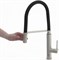 GROHE 31491000 Concetto Смеситель для кухни с профессиональной лейкой, хром/черный GROHE-31491000