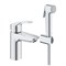 GROHE Смеситель для раковины Eurosmart 23124003 с гигиеническим душем - фото 186547