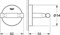 GROHE Крючок двойной для ванной BauCosmopolitan 40461001 хром GROHE-40461001