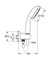 GROHE Душевой гарнитур New Tempesta 26406001 GROHE-26406001