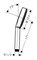 HANSGROHE Pulsify Ручной душ 105 1jet 24120670, матовый черный 24120670
