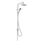 HANSGROHE Душевая система Showerpipe 230 1jet Hansgrohe Vernis Shape Reno 26282000 хром - фото 189825