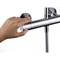 HANSGROHE Душевая система Showerpipe 230 1jet с термостатом Hansgrohe Vernis Shape 26286000 хром 26286000