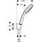 HANSGROHE Душевой набор Hansgrohe Croma 100 Multi/Porter'C 27595000 27595000