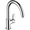 HANSGROHE Кухонный смеситель 260 однорычажный с поворотным изливом Hansgrohe Vernis Blend M35 71870000 хром 71870000 - фото 190336