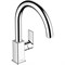 HANSGROHE Кухонный смеситель 260 однорычажный с поворотным изливом Hansgrohe Vernis Shape M35 71871000 хром - фото 190340