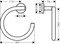 HANSGROHE Полотенцедержатель кольцо Hansgrohe Logis Universal 41724000 41724000