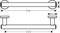 HANSGROHE Поручень Hansgrohe Logis Universal 300мм 41713000 41713000