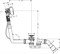 HANSGROHE Слив-перелив для ванны Hansgrohe Exafill S 58113000 58113000