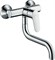 HANSGROHE Смеситель Hansgrohe Focus для кухонной мойки настенный с поворотным изливом 31825000, хром - фото 190936