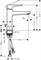 HANSGROHE Смеситель для раковины Hansgrohe Metropol 110 74506000 74506000