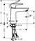 HANSGROHE Смеситель для раковины Hansgrohe Talis E 110 71712000 71712000