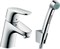 HANSGROHE Смеситель для раковины с гигиеническим душем Hansgrohe Focus E2 31926000 - фото 192136