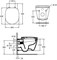 IDEAL STANDARD  W220101 CЕТ CONNECT подвесной унитаз E803501, крышка функцией плавного закрытия E712701, E233267 PROSYS ECO FRAME M Встраиваемая инсталляция W220101