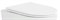 SINTESI Крышка с сиденьем белая матовая, дюропласт, микролифт для унитаза SIN-TS-EVI-151WM - фото 193023