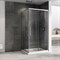 ABBER Душевой уголок  Schwarzer Diamant AG02128H, размер 120x80 см, двери раздвижные, стекло 6 мм AG02128H