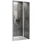 ABBER Душевая дверь  Sonnenstrand AG04140S, ширина 140 см, двери распашные, стекло 6 мм - фото 193363