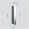 ABBER Душевой уголок  Sonnenstrand AG07090-S75, размер 90x75 см, двери складные, стекло 6 мм AG07090-S75