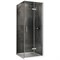 ABBER Душевой уголок  Zart AG08070P-S81, размер 70x80 см, двери складные, стекло 6 мм AG08070P-S81 - фото 194939