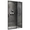 ABBER Душевая дверь  Zart AG08090B, ширина 90 см, двери распашные, стекло 6 мм - фото 195192