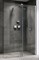 ABBER Душевая перегородка  Komfort AG09120, размер x120 см, двери раздвижные, стекло 8 мм - фото 195284