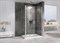 ABBER Душевой уголок  Sonnenstrand AG04100C-S100, размер 100x100 см, двери распашные, стекло 6 мм AG04100C-S100